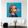 Pemberly Row Modern 54x54 Oliv Art Canvas Print in Multi-Color