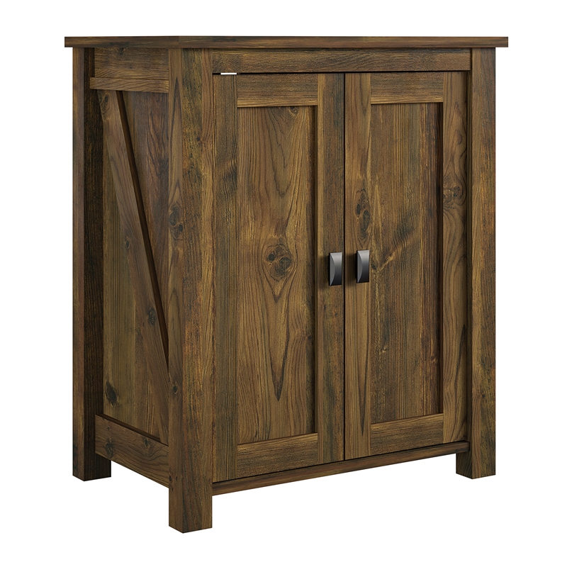 Pemberly Row 10/20 Gallon Aquarium/Terrarium Stand in Rustic