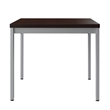 Pemberly Row Waiting Room End Table in Mocha Cherry - Engineered Wood