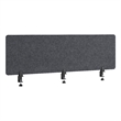 Pemberley Row Acoustic Cool Charcoal Privacy Screen Rectangular 58W x 17.5H Unassembled