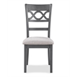 Pemberly Row 5-Piece Wood Dining Set with Table and Chair in Gray