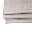 Pemberly Row Basketweave Room Darkening Cordless Roman Shade in Taupe