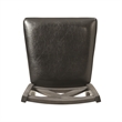 Pemberly Row Contemporary Counter Height Side Chair Set in Gray
