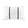 Pemberly Row 7-Piece Seersucker Comforter Set with Throw Blanket in Blue