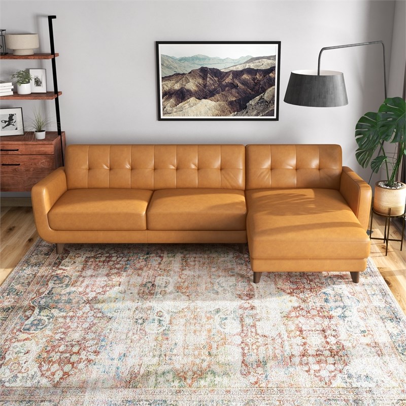 Pemberly Row Set of 3 Sofa Sets - 2 Accent Armchairs and Corner Sectional Couch