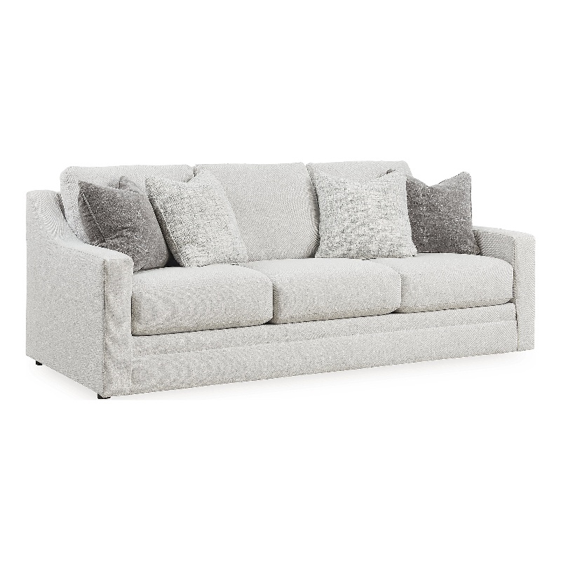 Pemberly Row Set of 3 Contemporary Polyester Sofa Sets in Beige
