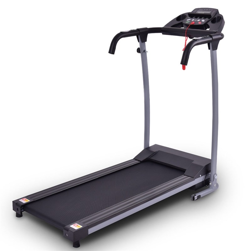Pemberly Row 800W Folding Treadmill Electric Running Fitness Machine in Black