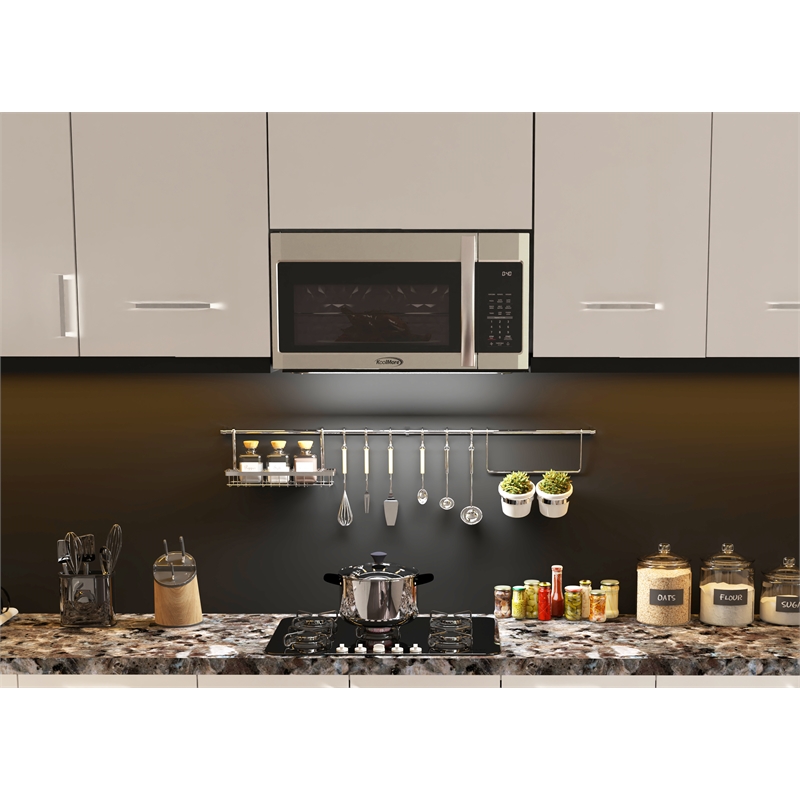 Pemberly Row 1.9 cu. ft. Over the Range Stainless Steel Microwave.
