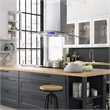Pemberly Row Stainless Steel 36