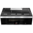 Pemberley Row Steel Silver Microwave Rectangular Low-Profile Over-the-Range 30