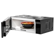 Pemberley Row Steel Silver Microwave Rectangular Low-Profile Over-the-Range 30