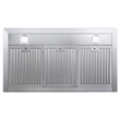 Pemberly Row 36 in. 380 CFM Ducted Wall Mount Range Hood in Stainless Steel