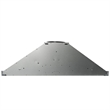 Pemberly Row 36 in. 380 CFM Ducted Wall Mount Range Hood in Stainless Steel