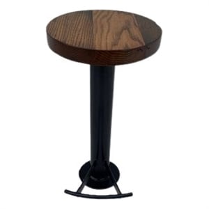 Pemberly Row Farmhouse Bolt Down Bar Stool Footrest - Bar Height