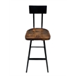 Pemberly Row Scooped Seat Brew Hause Non Swiveling Bar Stool - Bar Height