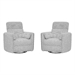 2 Glider Recliner/Fabric Natural