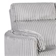 Pemberly Row XL Extra Wide Power Glider Recliner in Mega Gray (Set of 2)