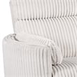 Pemberly Row XL Extra Wide Power Glider Recliner - Mega Ivory (Set of 2)