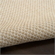 Pemberly Row Contemporary 10' x 14' Rectangle Natural Fabric Area Rug