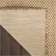 Pemberly Row Contemporary 10' x 14' Jute Faux Fabric Area Rug