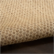 Pemberly Row Contemporary 10' x 14' Jute Faux Fabric Area Rug