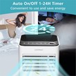 Pemberly Row 10000BTU White Portable Air Conditioner Cooler with Different Modes