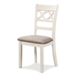 Pemberly Row Contemporary 5-Piece Solid Wood Dining Set in Beige/Brown