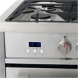 Pemberly Row 36 in. Stainless Steel Dual Fuel Range with Convection Oven