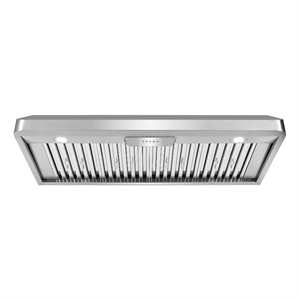Pemberly Row 48 in. Ducted Under Cabinet 500 CFM Stainless Steel Range Hood