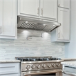 Pemberly Row 48 in. Ducted Under Cabinet 500 CFM Stainless Steel Range Hood