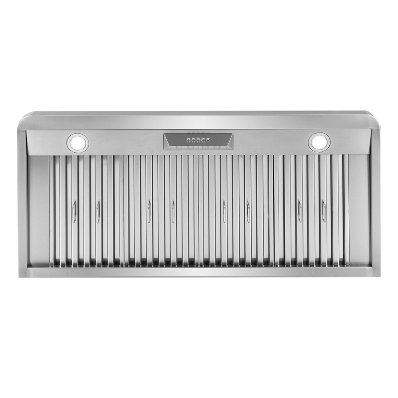 Pemberly Row 48 in. Ducted Under Cabinet 500 CFM Stainless Steel Range Hood