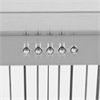 Pemberly Row 48 in. Ducted Under Cabinet 500 CFM Stainless Steel Range Hood