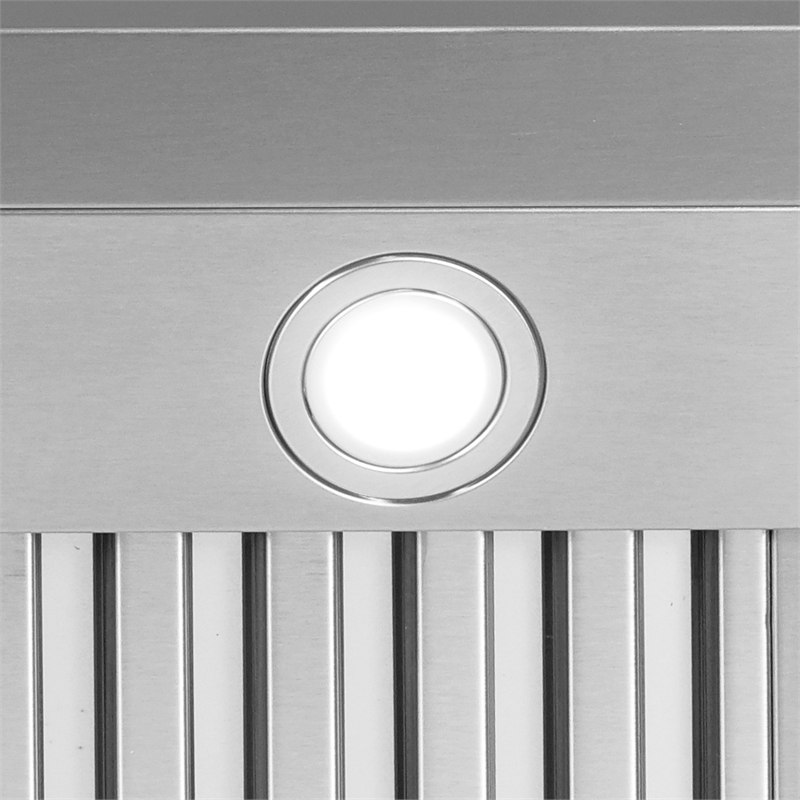 Pemberly Row 48 in. Ducted Under Cabinet 500 CFM Stainless Steel Range Hood