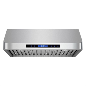 Pemberly Row 30 in. 500 CFM Ducted Under Cabinet Range Hood in Stainless Steel