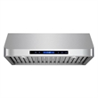 Pemberly Row 30 in. 500 CFM Ducted Under Cabinet Range Hood in Stainless Steel