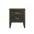 Pemberly Row 4-Piece Wood Queen Bedroom Set with Nightstand in Nutmeg