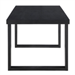 Pemberly Row Extendable Rubbed Charcoal 7-piece Counter Height Dining Set