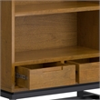 Pemberly Row Hardwood & Metal 66 x 30