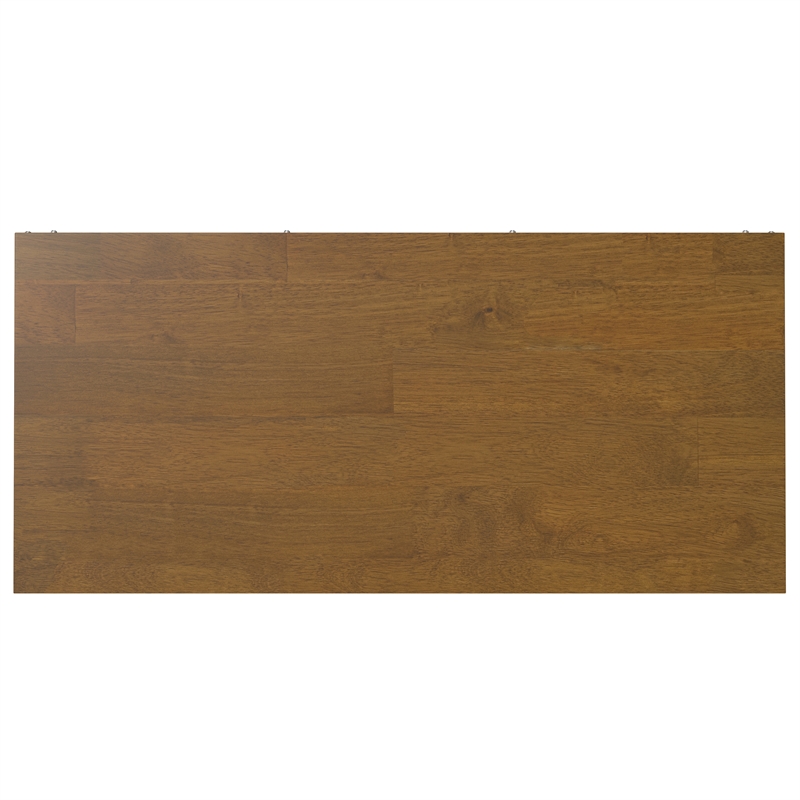 Pemberly Row Hardwood & Metal 66 x 30
