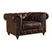 Arm Chair/ Dark Brown