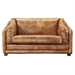 Loveseat/Light Brown