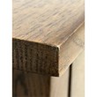 Pemberly Row Contemporary Arts & Crafts Console Table - Walnut