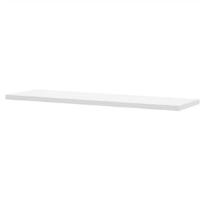 Pemberly Row Modern / Contemporary Metal Bridge in White Finish