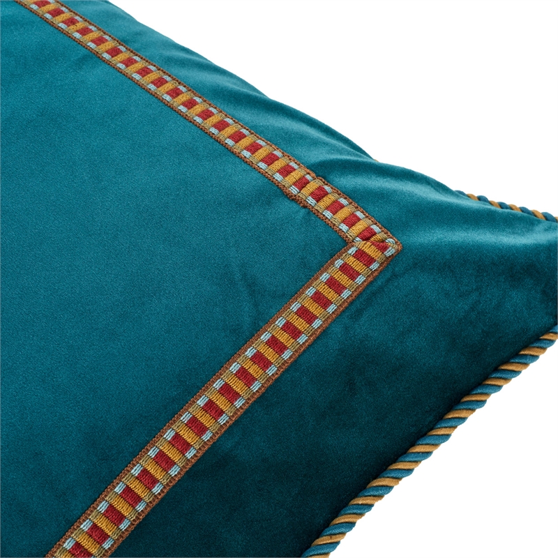 Pemberly Row Contemporary 10-Piece Paisley Velvet King Comforter Set