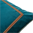 Pemberly Row Contemporary 10-Piece Paisley Velvet King Comforter Set