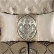 Pemberly Row Contemporary Fabric and Wood 2-Piece Sofa Set in Beige