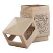 Pemberly Row Contemporary Aggregate Panel-Side Open-38 Gallon