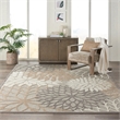 Pemberly Row Contemporary 7' x 10' Natural Outdoor Indoor/Outdoor Rug