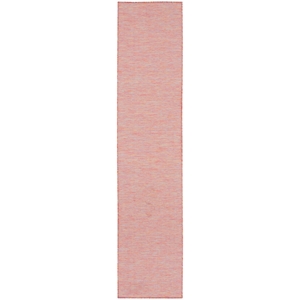 Pemberly Row Contemporary 2'2&quot x 10' Rainbow Modern Indoor/Outdoor Rug