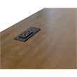 Pemberley Row Wood Blue Desk Rectangular Storage Drawer 48